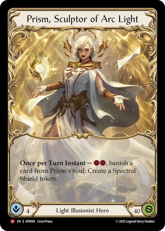 Prism, Sculptor of Arc Light