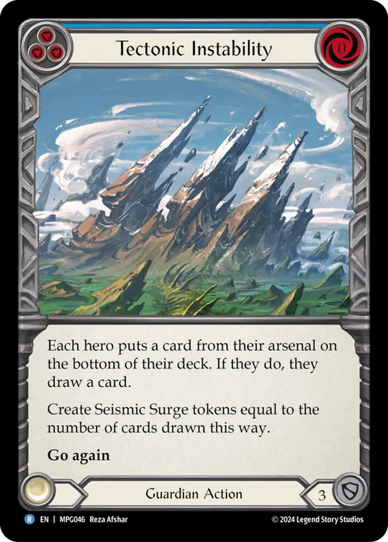 Tectonic Instability