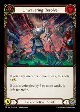 Unwavering Resolve