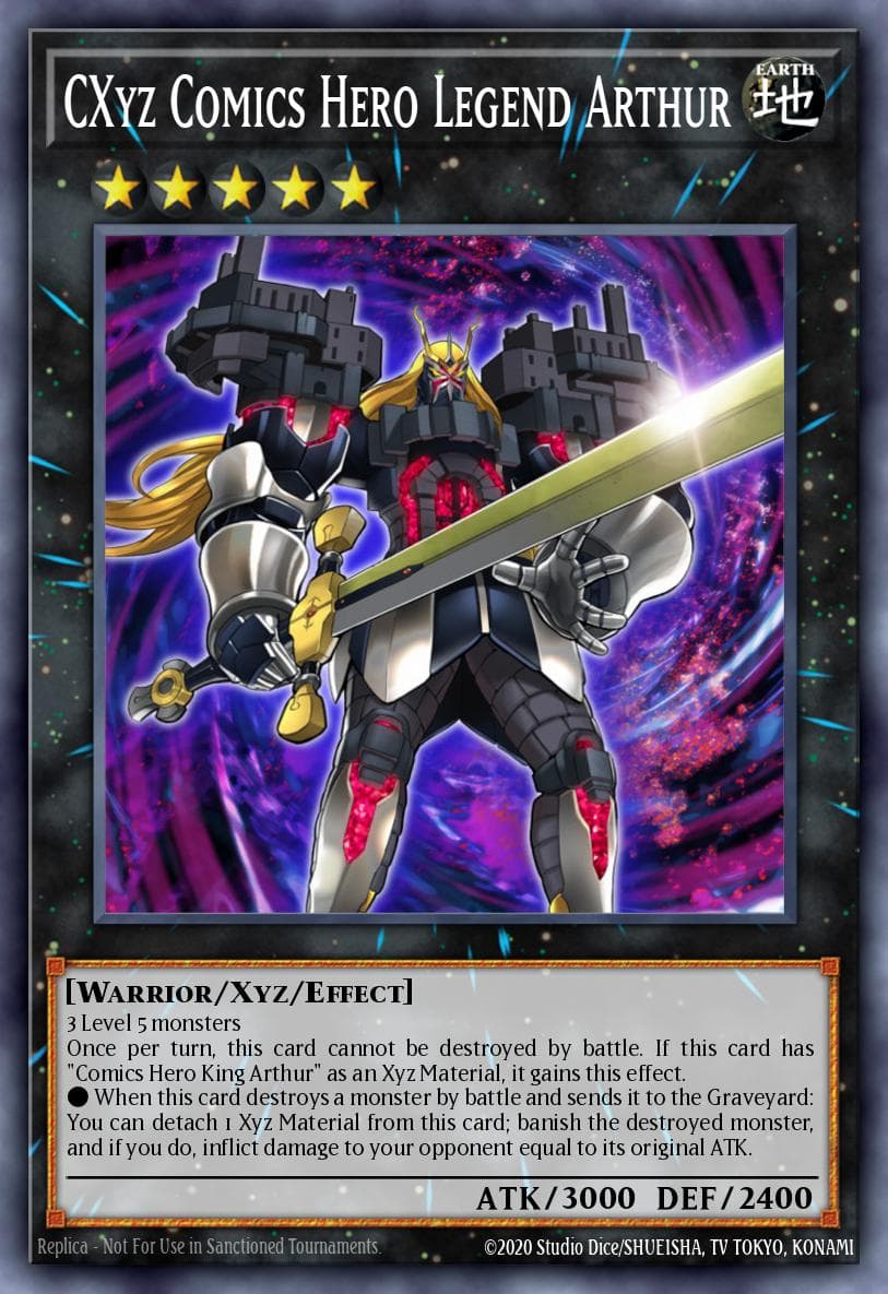 CXyz Comics Hero Legend Arthur