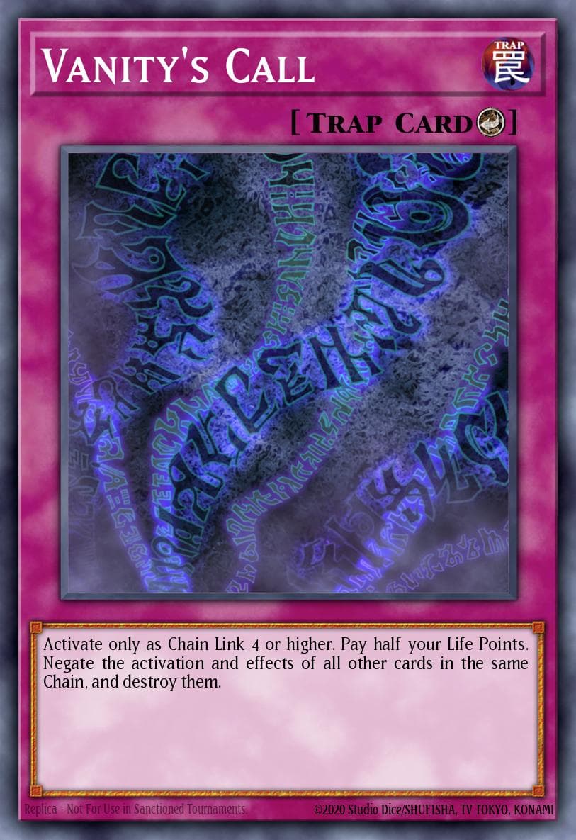 Vanity's Call