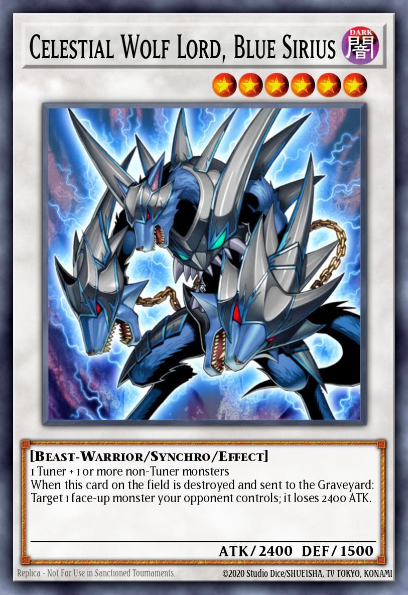 Celestial Wolf Lord, Blue Sirius