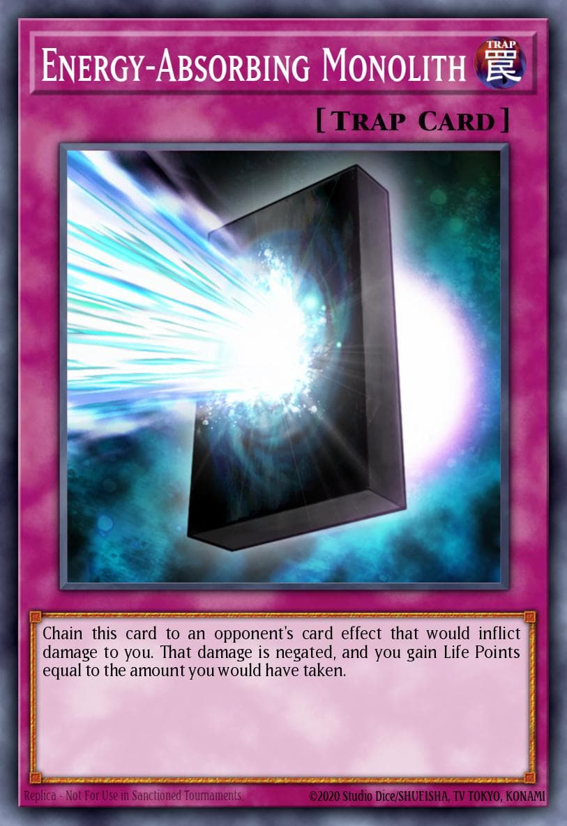 Energy-Absorbing Monolith