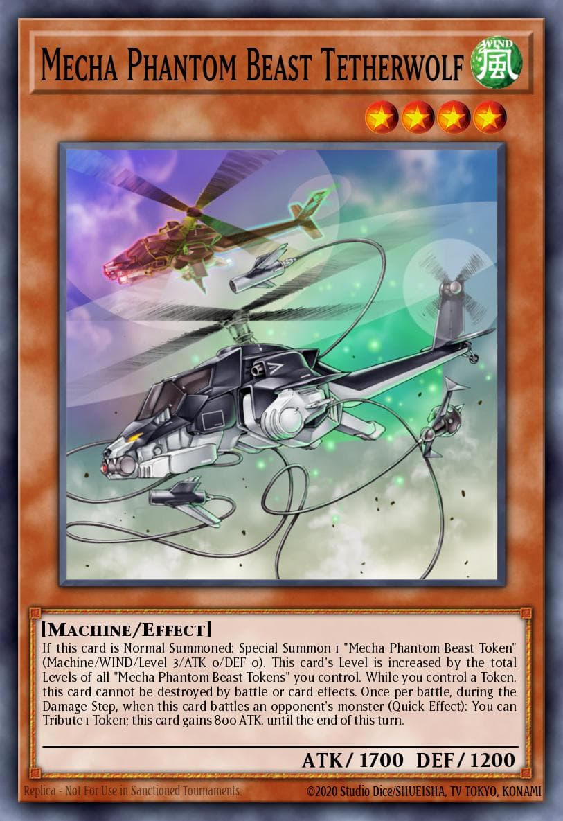 Mecha Phantom Beast Tetherwolf
