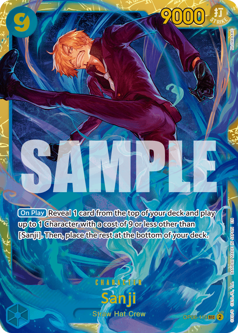 Sanji - OP06-119 (Reprint)
