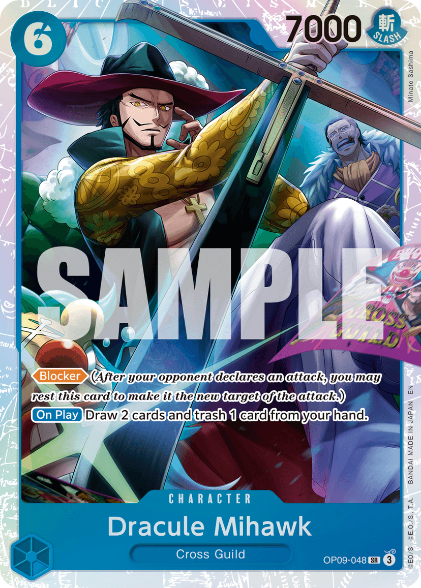 Dracule Mihawk - OP09-048 (Reprint)