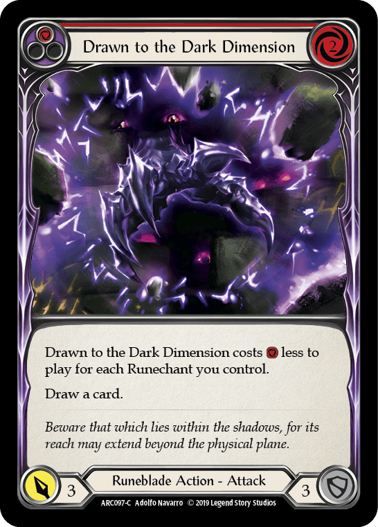 Drawn to the Dark Dimension