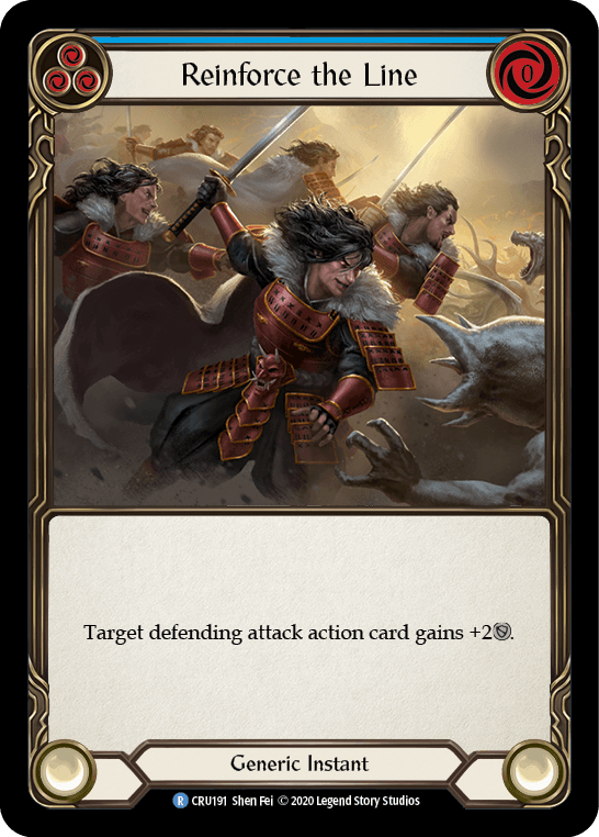 Reinforce the Line