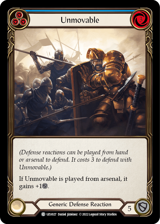 Unmovable