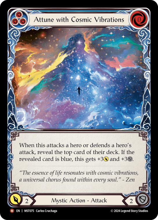 Attune with Cosmic Vibrations