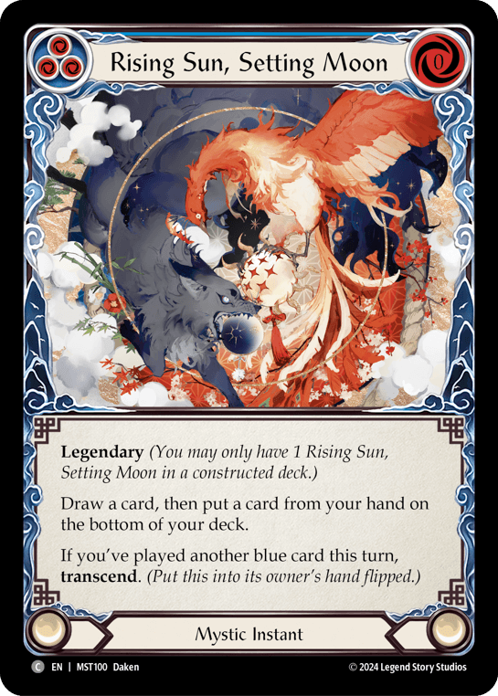 Rising Sun, Setting Moon
