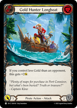 Gold Hunter Longboat