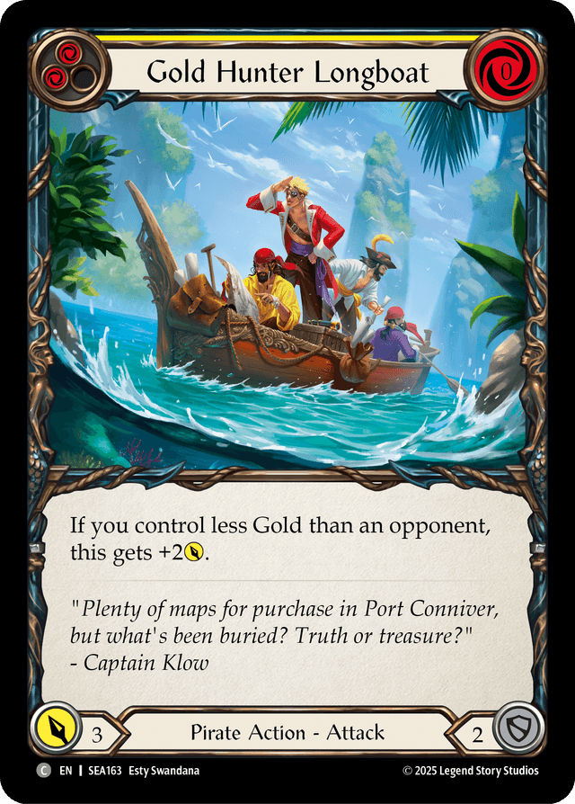 Gold Hunter Longboat