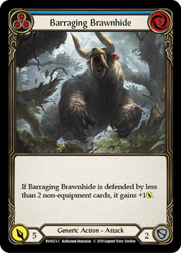 Barraging Brawnhide
