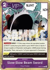 Slow-Slow Beam Sword (Judge Pack Vol. 6)