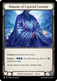 Kimono Of Layered Lessons