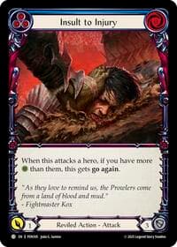 Insult To Injury (Blue)