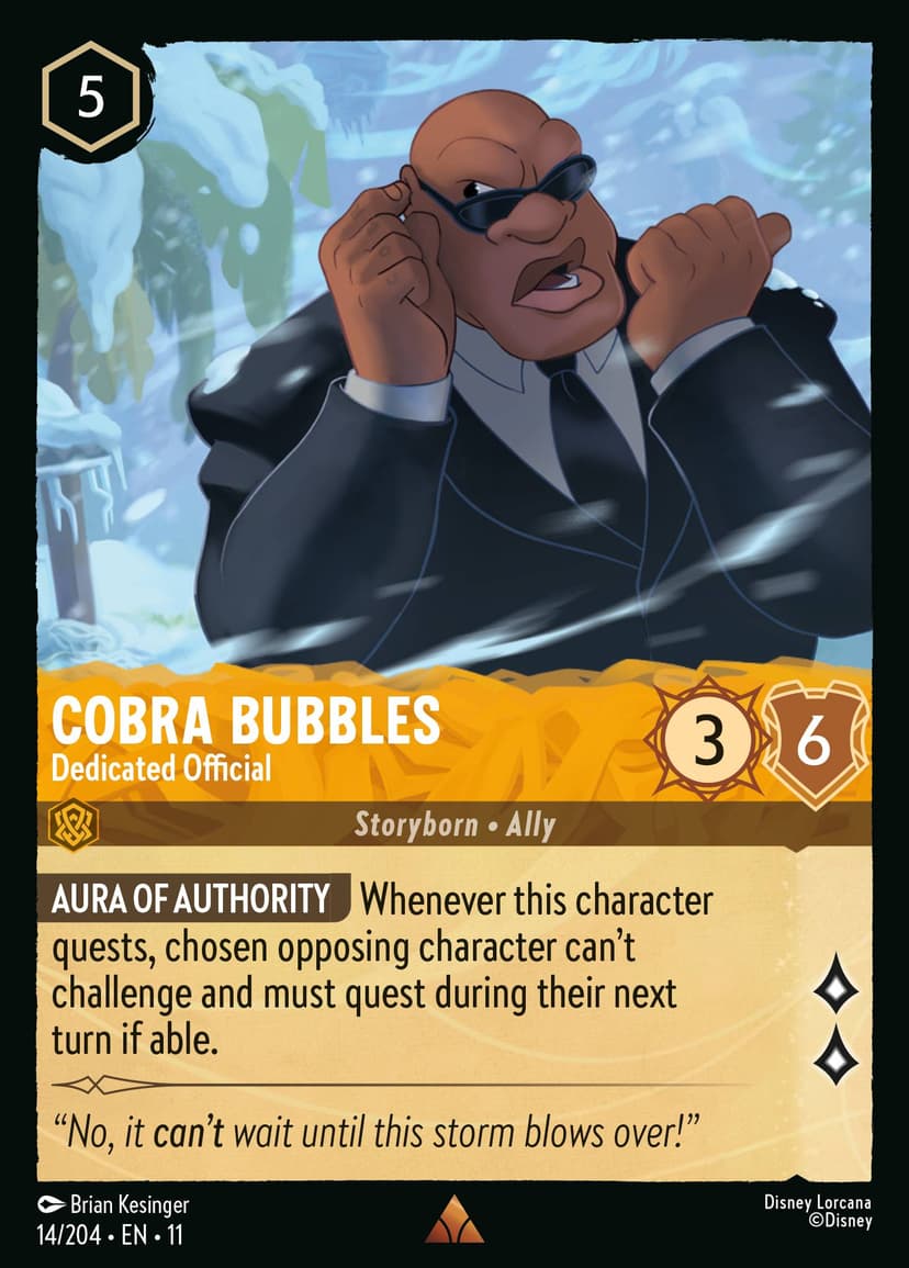 Cobra Bubbles