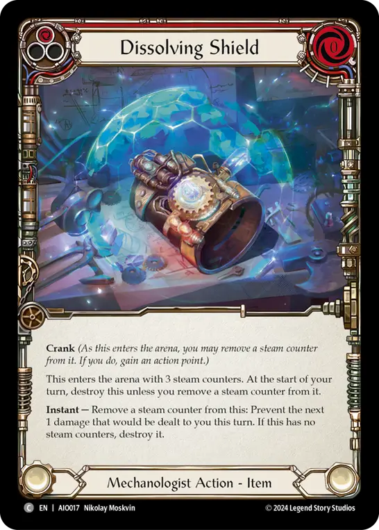 Dissolving Shield