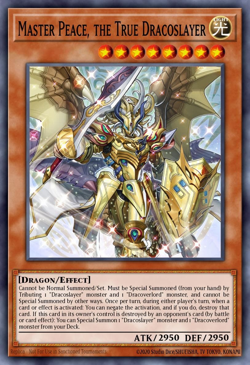 Master Peace, the True Dracoslayer