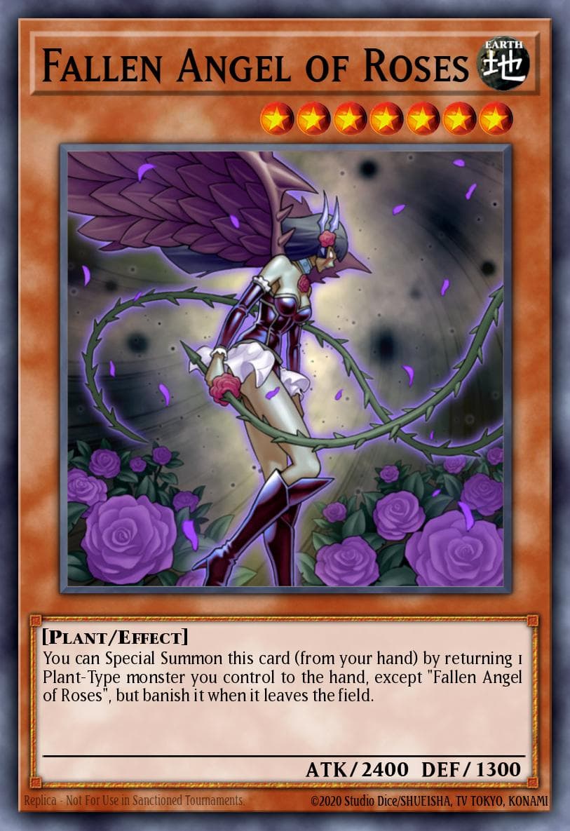 Fallen Angel of Roses