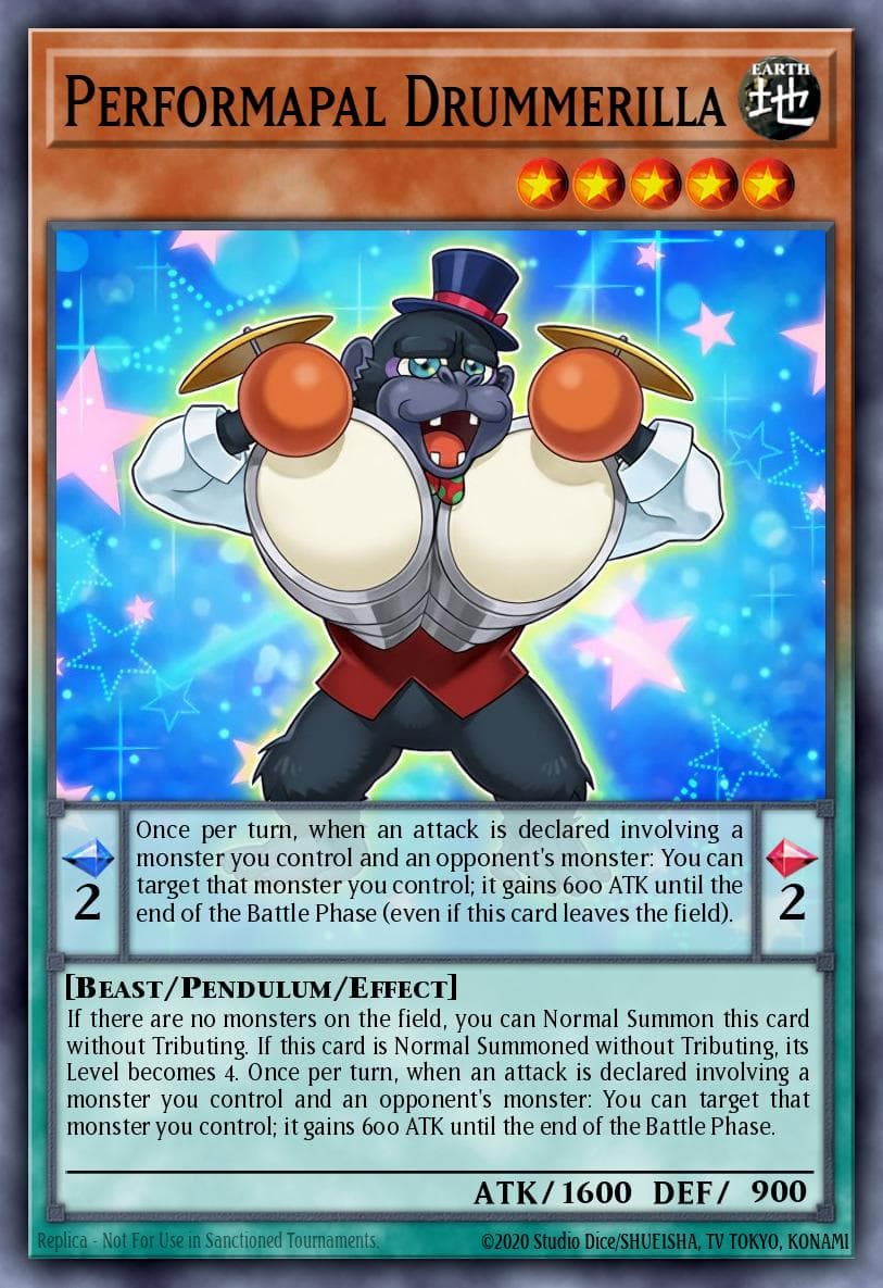 Performapal Drummerilla