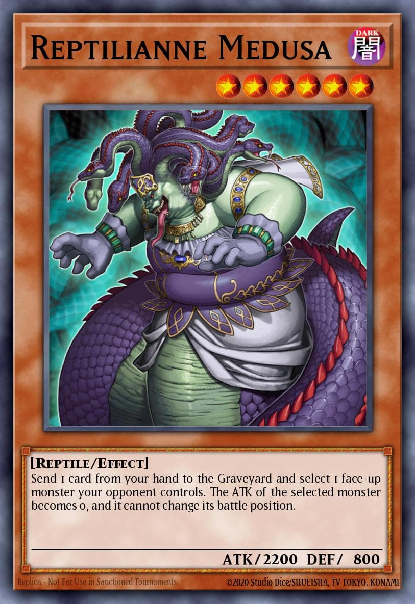 Reptilianne Medusa