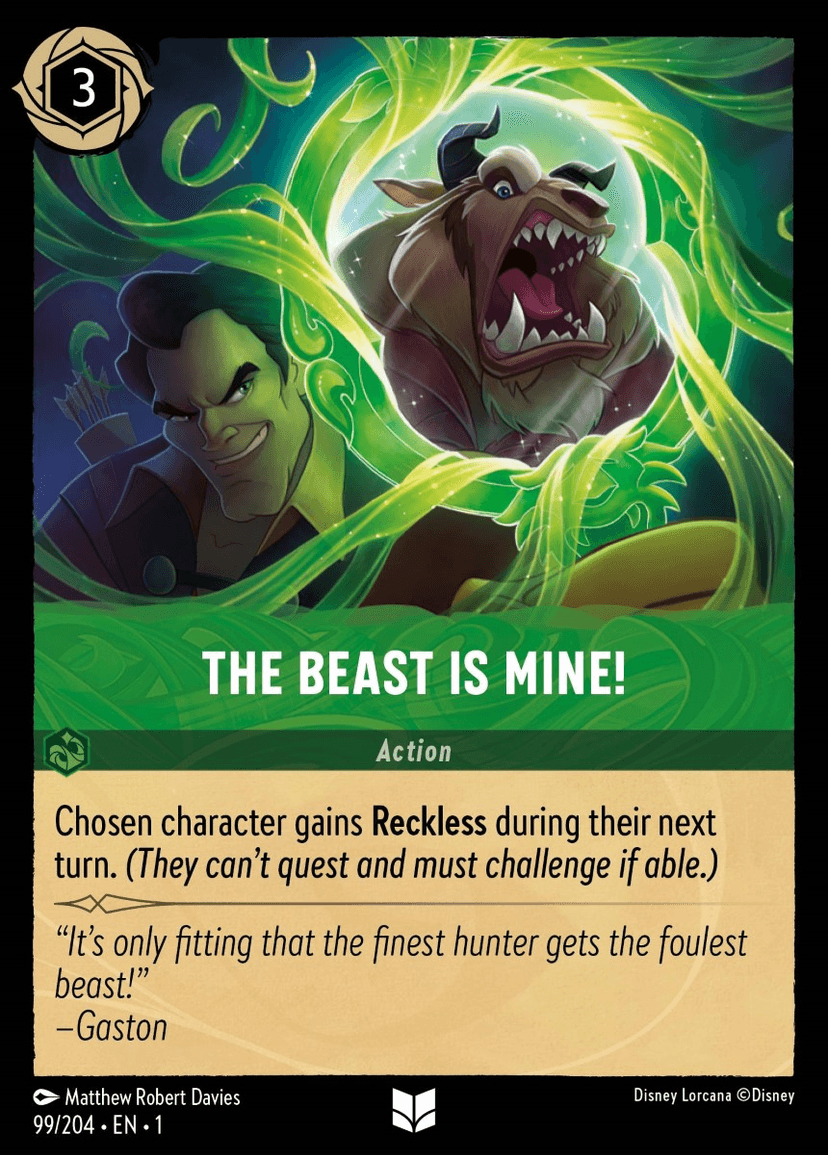 The Beast is Mine!
