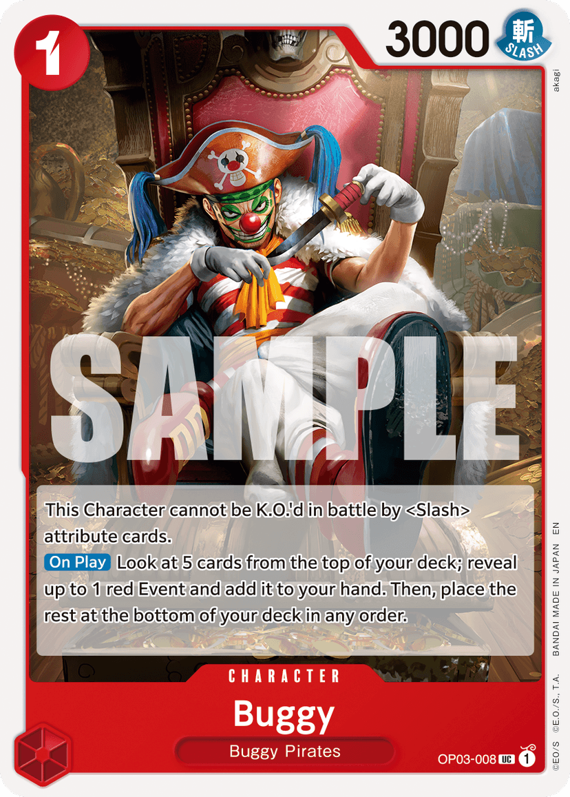 Buggy - OP03-008 (Reprint)