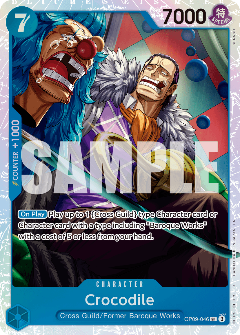 Crocodile - OP09-046 (Reprint)