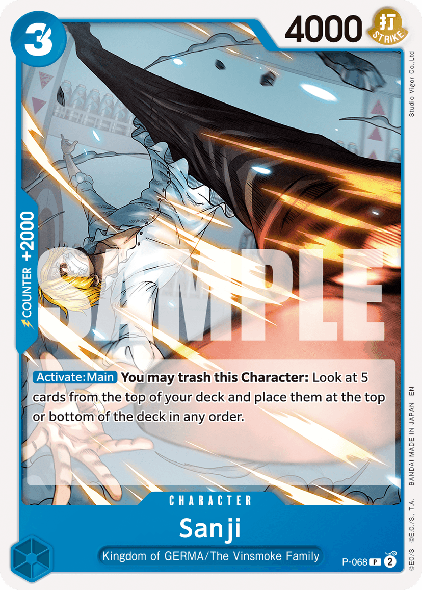 Sanji - P-068 (Reprint)