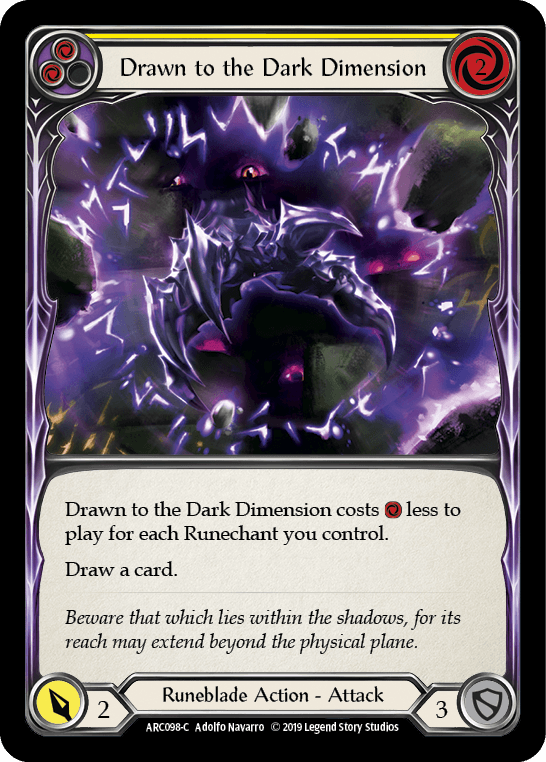 Drawn to the Dark Dimension