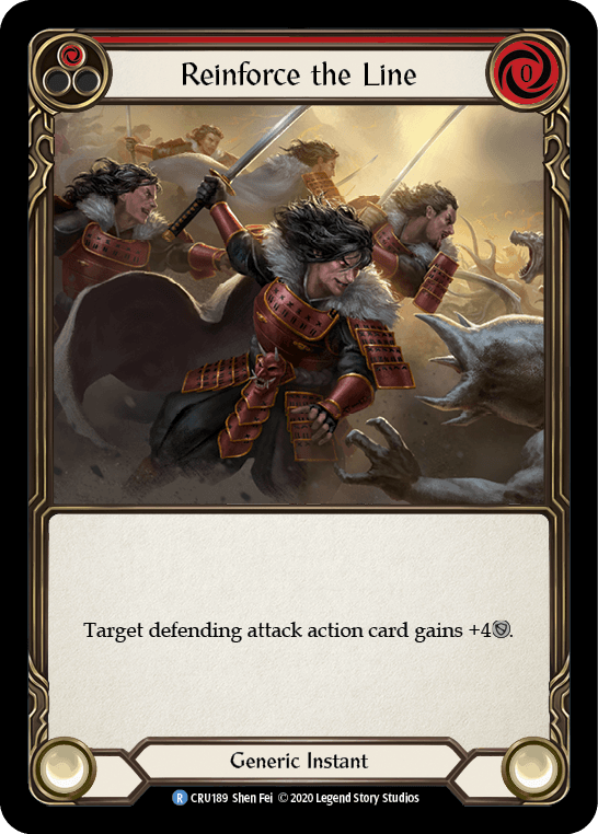 Reinforce the Line
