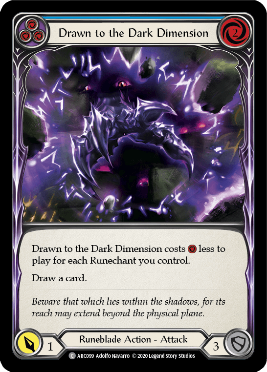 Drawn to the Dark Dimension