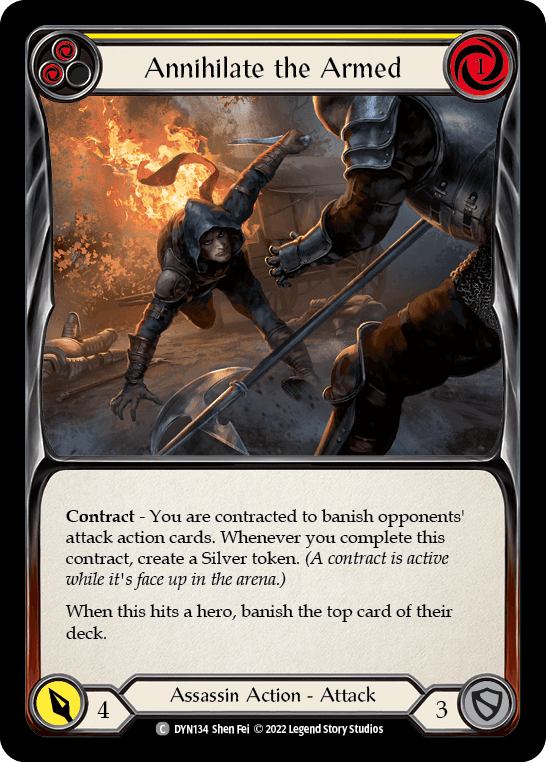 Annihilate the Armed