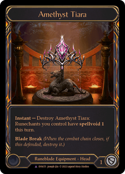 Amethyst Tiara