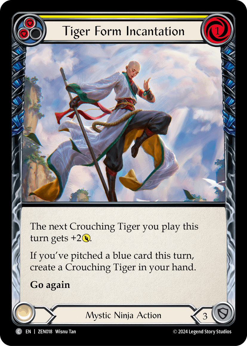Tiger Form Incantation
