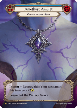 Amethyst Amulet