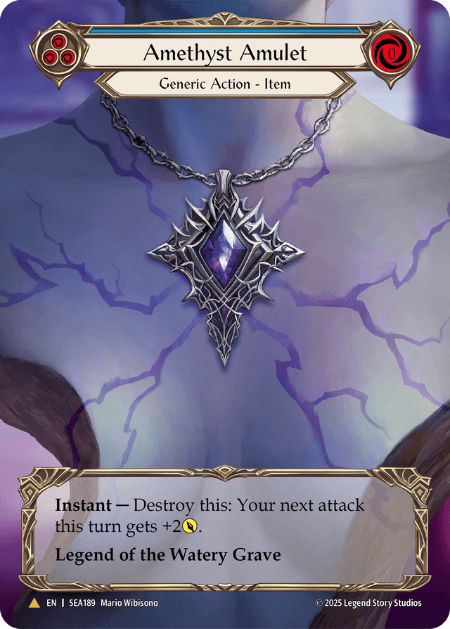 Amethyst Amulet
