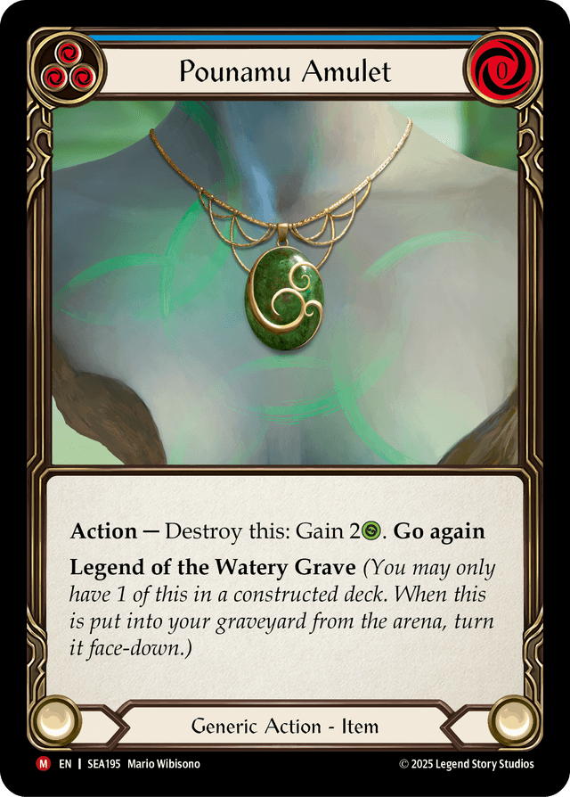 Pounamu Amulet