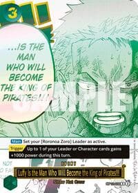 Luffy Is the Man Who Will Become the King of Pirates!!! (Japanese Version 3rd Anniversary Set)